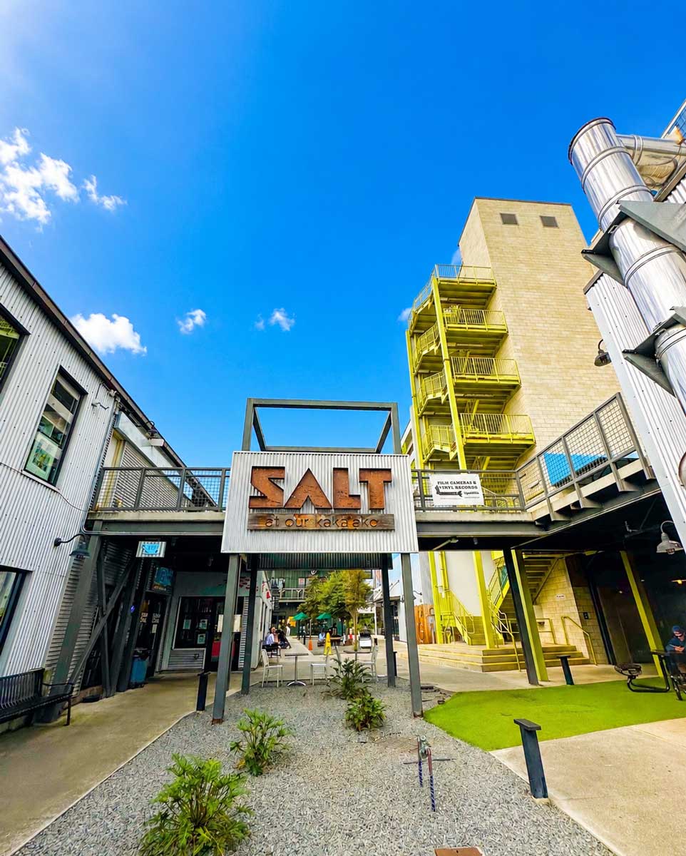 exterior of SALT