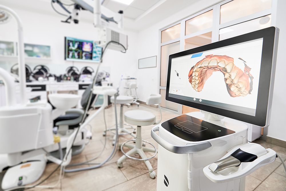various technology in an orthodontist office